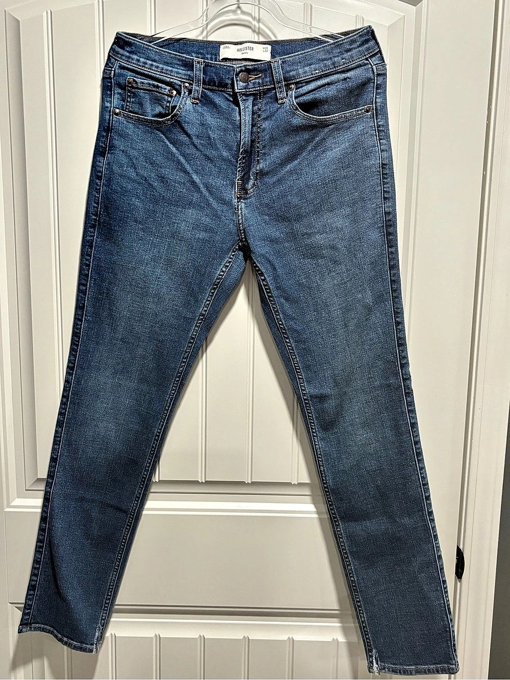 Hollister Skinny Men's Jeans Waist 32 Blue Like New